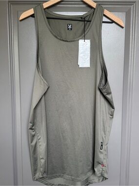 ASRV Olive Green Athletic Tank Top